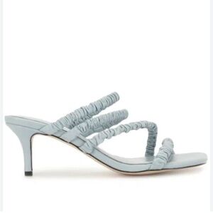 Mara & Mine Theresa Heeled Sandals – Blue | Size 7  New with Box 60155-9 Luxury